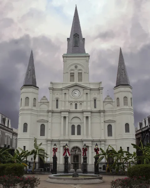 New Orleans Saint louis Katedrali geniş çekim