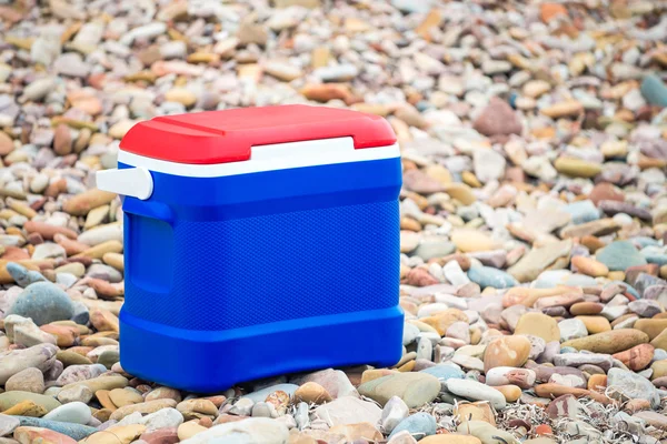 Cooler box in Australian Flag colors — Stock Photo, Image