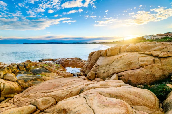 Beautiful sunset view at Port Elliot, South Australia — Stock Photo, Image