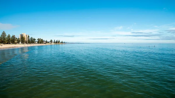 Glenelg Beach view — Stock Photo, Image