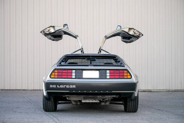 DeLorean Dmc-12 samochodów — Zdjęcie stockowe