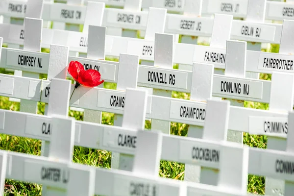 Traditionele Remembrance Day ceremonie — Stockfoto