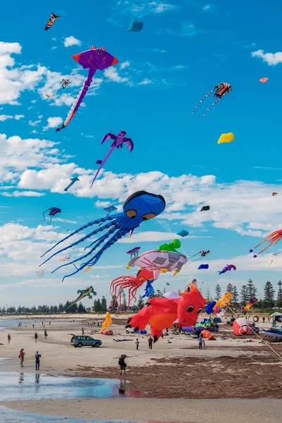 Международный фестиваль воздушных змеев в Аделаиде — стоковое фото