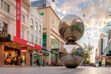 Rundle Mall topları, Adelaide şehir