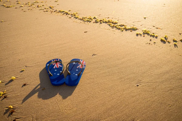 Tangas australianas en la playa al atardecer —  Fotos de Stock