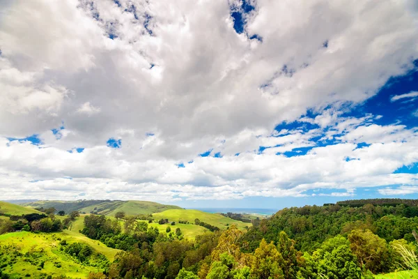 Great Ocean Road manzara, Victoria, Avustralya
