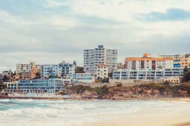 Bondi Beach manzarası görünümü