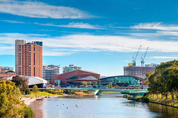 Panorama města Adelaide na den — Stock fotografie