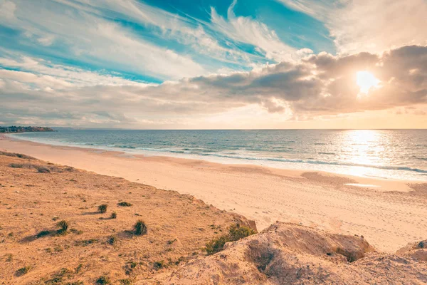 O 'Sullivan Beach at sunset, South Australia — стоковое фото