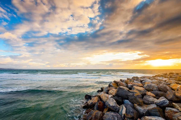 Costa de West Beach ao pôr do sol — Fotografia de Stock