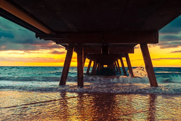 Glenelg Beach brygga — Stockfoto