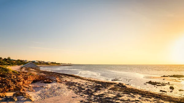 Moonta Bay Beach View Sunset York Peninsula Южная Австралия — стоковое фото