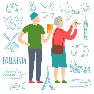 Emekli çift turist