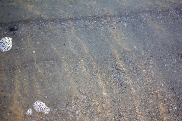 Bakgrund, hav och sand — Stockfoto