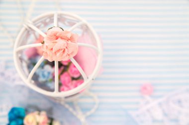 el yapımı mavi arkaplan