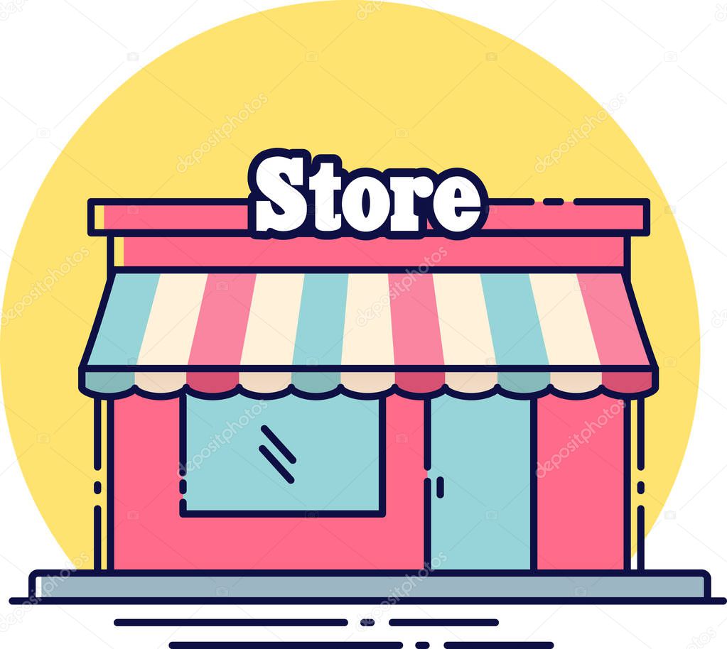 Store Flat Icon