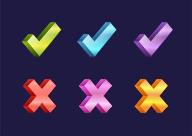 Web işareti seçim Evet simgesi ve doğru tasarım doğru anlaşması oylama form düğmesi soru oy simgelerin onay kutusunu işaretlemek