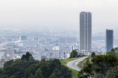 Bogota tallest building view  clipart
