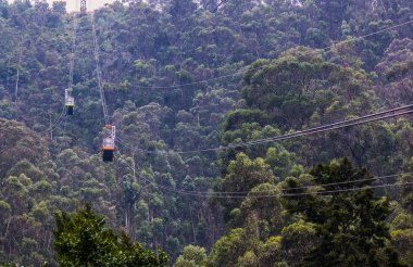 Monserrate teleferico görünümü