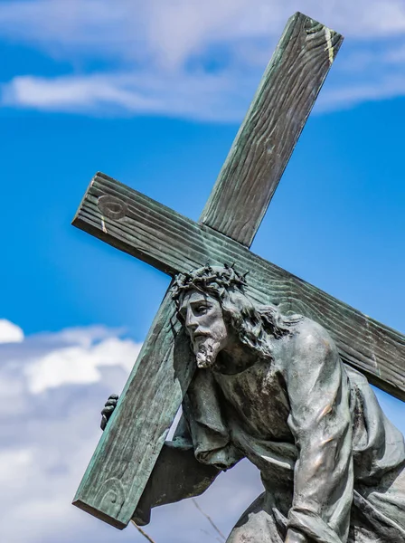 Jezus Christus standbeeld — Stockfoto