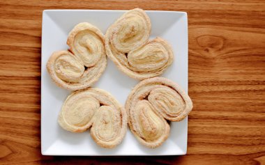 Kolombiyalı fırın ürünleri yemeye hazır