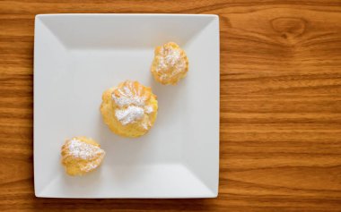 Kolombiyalı fırın ürünleri yemeye hazır