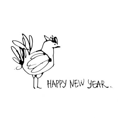 Mutlu yeni yıl - yazı el