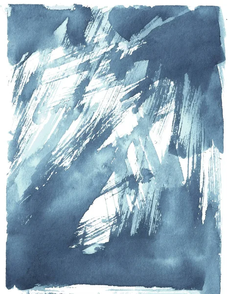 Kerstmis achtergrond met spray op een aquarel textuur. Abstract blauw grunge achtergrond. Textuur voor ansichtkaarten. — Stockfoto