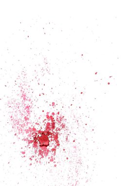 Beyaz kağıda güzel suluboya mürekkep damlaları, temiz zemine sıçramış. Hareket grafikleri ve dijital kompozisyon için mükemmel.