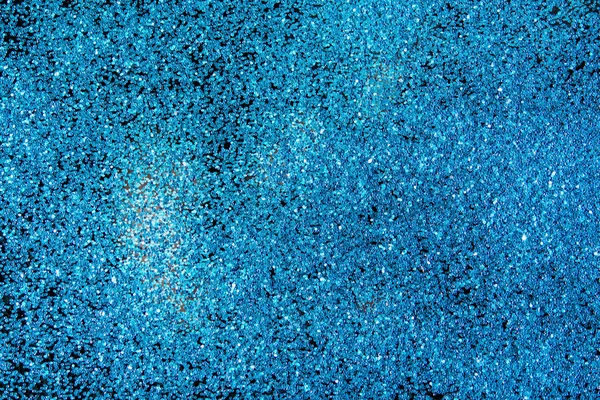 Sfondo texture glitter blu. Carta da parati Sparkle blu per Chri — Foto Stock