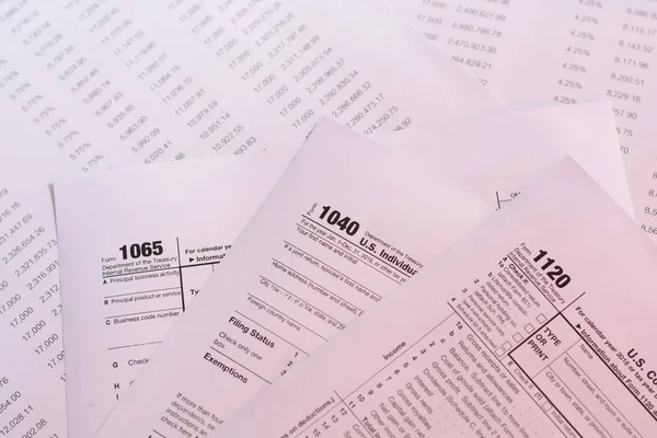 Tax Form Taxation Concept — Stock Photo, Image