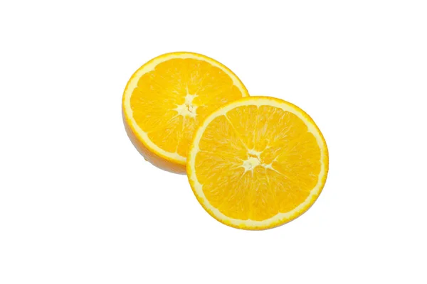 Naranjas Del Ombligo Sobre Fondo Blanco —  Fotos de Stock
