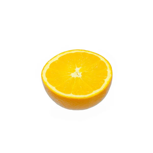 Oranges Nombril Sur Fond Blanc — Photo