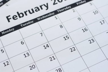 Takvim sayfasını kapat 