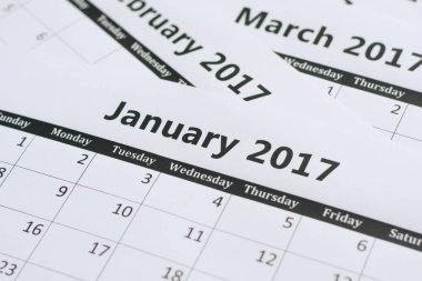 Takvim sayfasını kapat