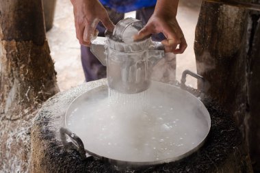 Tayland pirinç şehriye haşlanmış