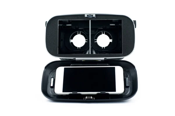Gafas Realidad Virtual Aisladas Sobre Fondo Blanco —  Fotos de Stock