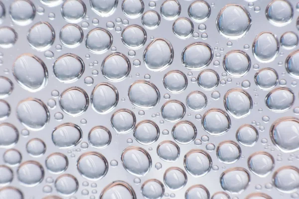 Close Water Drop Plastic Bottle — Stock Photo, Image