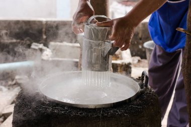 Tayland pirinç şehriye haşlanmış