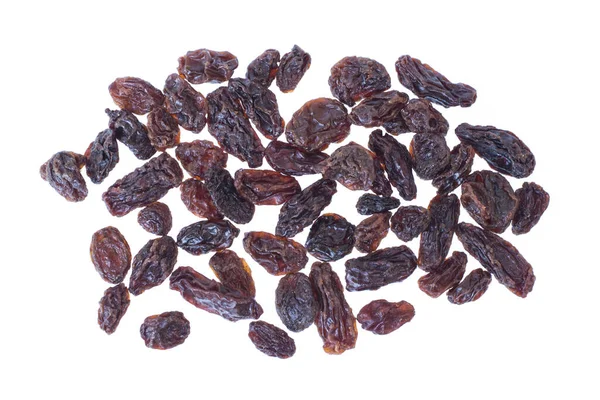 Raisins Sultanas Isolated White — Stock Photo, Image