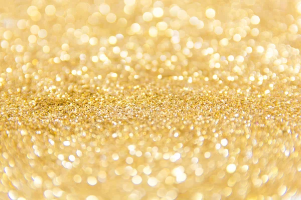 Gold Glitter Defokussierte Textur Hintergrund Gold Weihnachten Abstrakten Hintergrund — Stockfoto