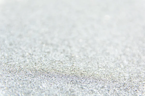 Frammento Glitter Sfondo Texture Sfocata Argento Scintilla Carta Parati Natale — Foto Stock