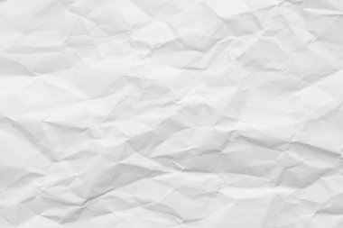 beyaz buruşmuş kağıt doku arkaplanı