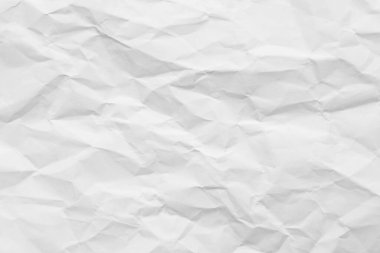 beyaz buruşmuş kağıt doku arkaplanı