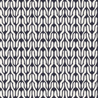 Dekoratif seamless modeli örgü