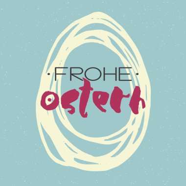 Dekoratif tebrik kartı handdrawn yazı ile