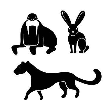 Sevimli çizgi film hayvanları 