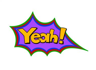 Pop art stil etiketi