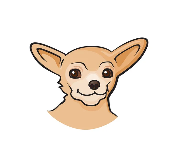 Sticker style Pop art chien — Image vectorielle