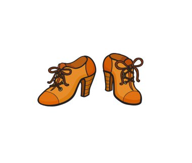 Pop art ayakkabı rozeti